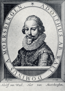 106999 Portret van Adolf de Wael, heer van Moersbergen, geboortejaar onbekend, lid van de RIdderschap van Utrecht, ...